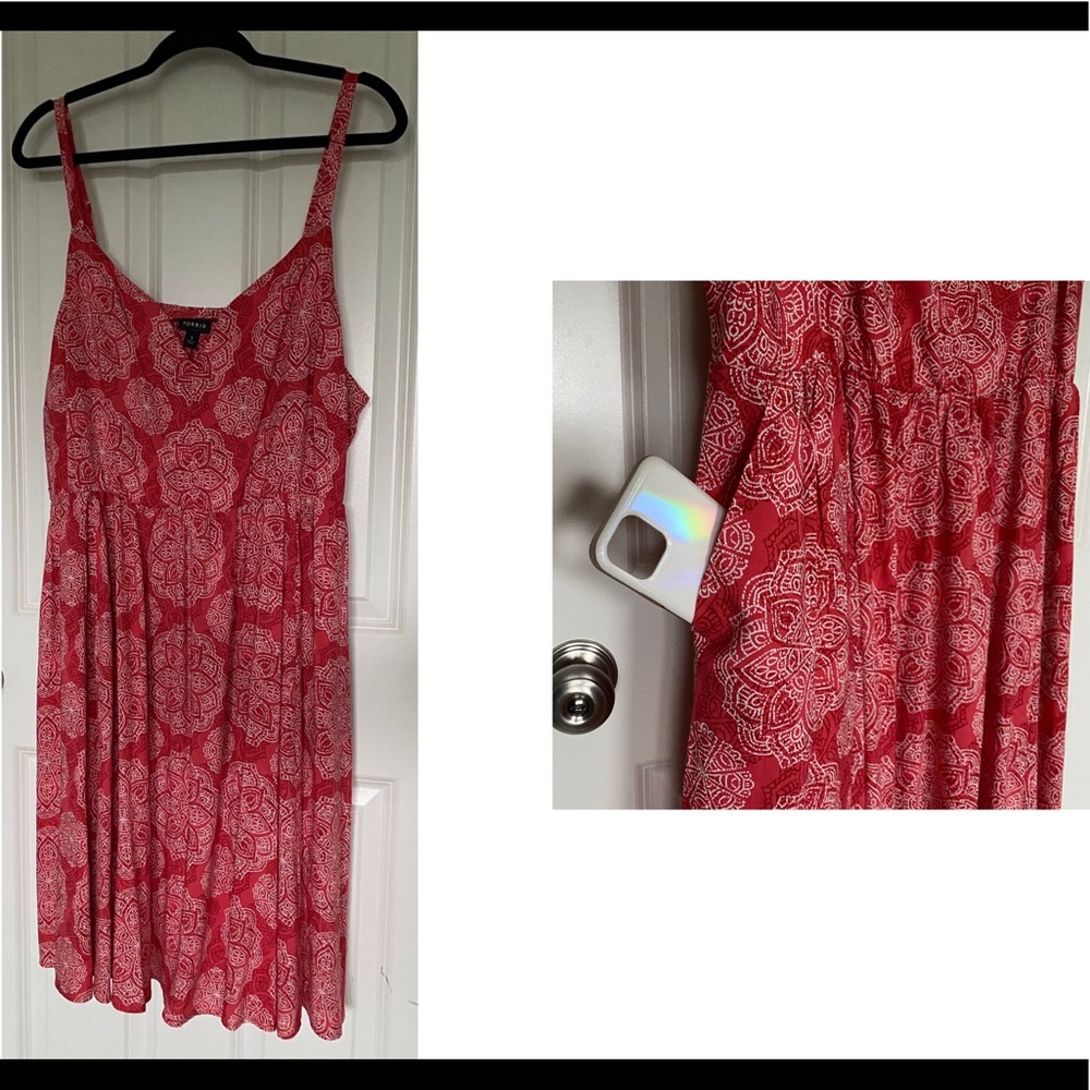 TORRID Skater Dress *IT HAS POCKETS*